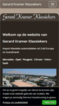 Mobile Screenshot of gerardkramerklassiekers.nl